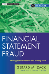 Financial Statement Fraud - Gerard M. Zack