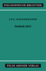 Dialektik (1811) - Friedrich Daniel Ernst Schleiermacher