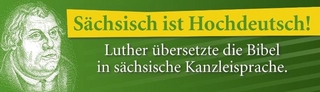 Sächsisch ist Hochdeutsch