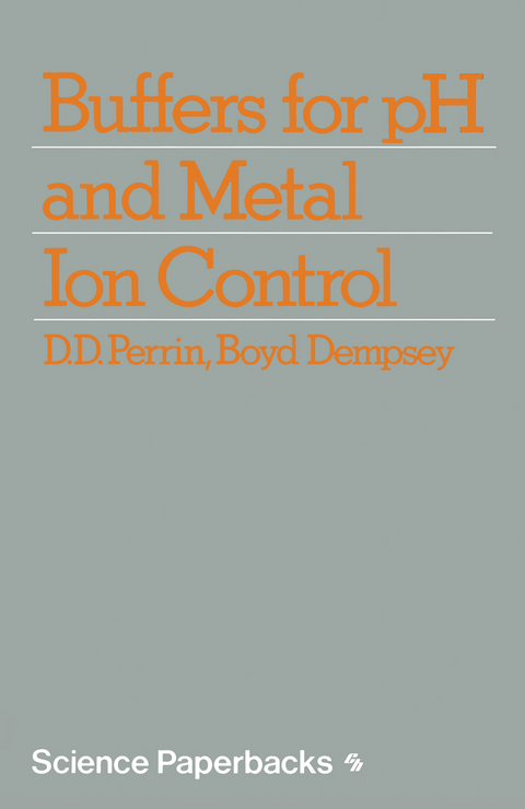 Buffers for pH and Metal Ion Control - D. Perrin