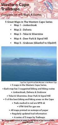 Western Cape Set of 5 Maps and Guides Series 1
