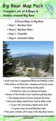 Big Bear Map & Guides Set