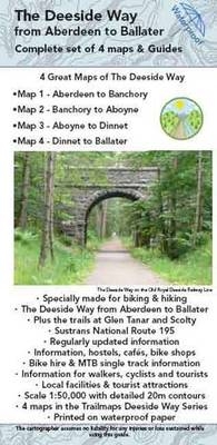 The Deeside Way Complete Set of Maps and Guides
