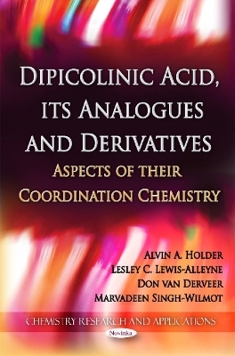 Dipicolinic Acid, its Analogues & Derivatives - 