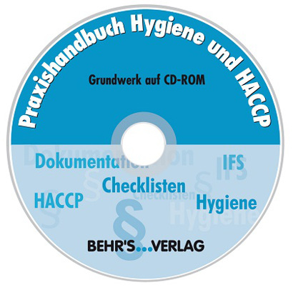 CD-ROM: Praxishandbuch Hygiene und HACCP - Dr. Martin Alm, Prof. Dr. Lutz Bertling, Dr. Mathias Boese, Dr. Andrea B. Dreusch, Prof. Dr. med. vet. Walther Heeschen, Georg Hoffmann, Dr. Elke Jaspers, Dr. Wolfgang Kulow, Dr. Norbert Kolb, Karl-Josef Leibig, Dr. Franz-Christian Lenz, Dr. rer. oec. J&ouml;rg Lisicki, Prof. Dr. Dietrich M&auml;de, Josef Merdian, Lutz Nadolny, Dr. Viola Neu&szlig;, Dirk Nikoleiski, Dr. Jeannette Nuessli, Dr. Sylvia Pfaff, Anne Schlingmann, Dr. Gesine Schulze, Dipl.-Ing. Thomas Sieweke, Dr. Sieglinde St&auml;hle, Manuela Steinr&ouml;der, Herbert Strecker, Dr. Yezid Trebert-Haeberlin, Dipl.-Ing. Ute Wedding, Dr. rer. nat. Sylvia Wegner-Hambloch