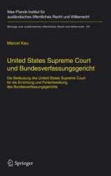United States Supreme Court und Bundesverfassungsgericht - Marcel Kau