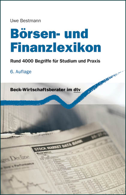 B&ouml;rsen- und Finanzlexikon - Uwe Bestmann