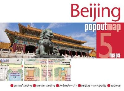 Beijing PopOut Map -  Compass Maps