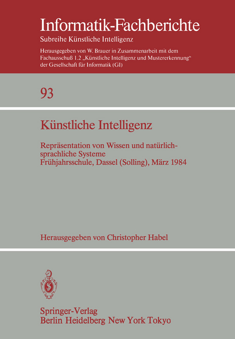 K&uuml;nstliche Intelligenz - 