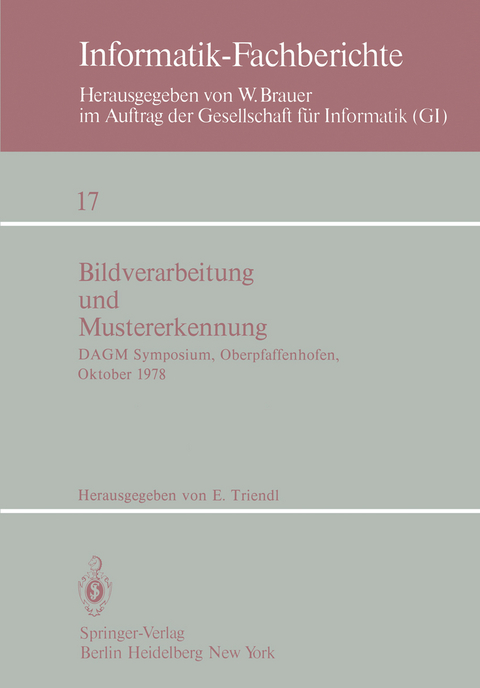 Bildverarbeitung und Mustererkennung - 