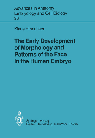 The Early Development of Morphology and Patterns of the Face in the Human Embryo