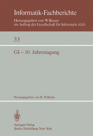 GI — 10. Jahrestagung