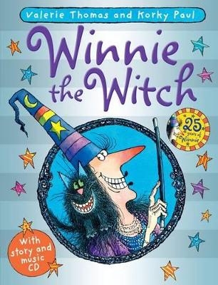 Winnie the Witch 25th Anniversary Edition with audio CD - Valerie Thomas