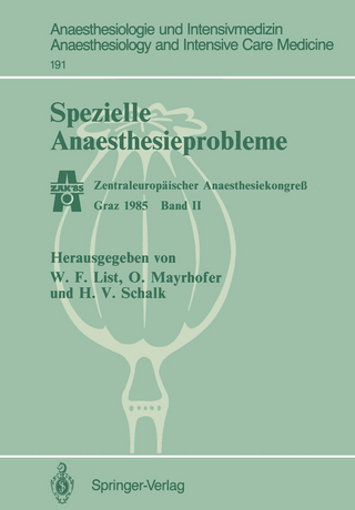Spezielle Anaesthesieprobleme