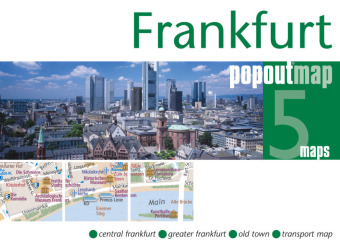 Frankfurt PopOut Map -  Compass Maps