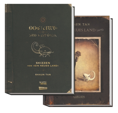 Ein neues Land - erweiterte Ausgabe mit Skizzenbuch im Schuber - Shaun Tan