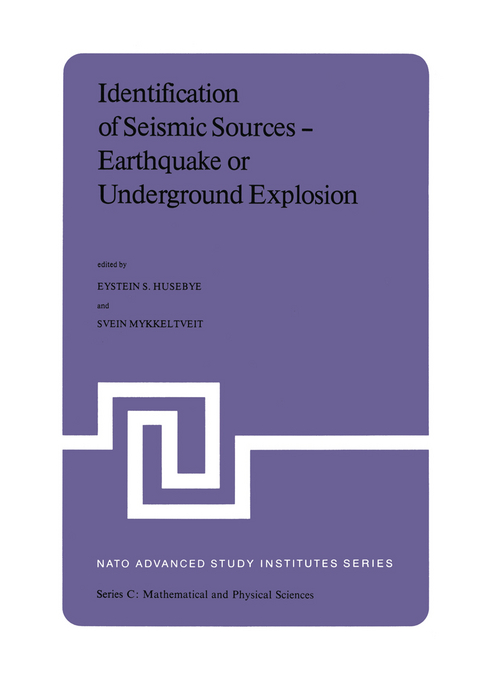 Identification of Seismic Sources &mdash; Earthquake or Underground Explosion - 