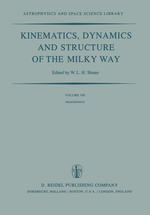 Kinematics, Dynamics and Structure of the Milky Way - 