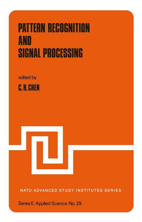 Pattern Recognition and Signal Processing - 