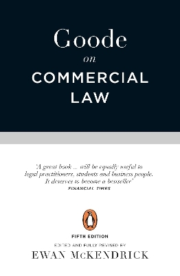 Goode on Commercial Law - Roy Goode