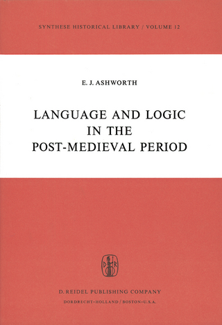 Language and Logic in the Post-Medieval Period