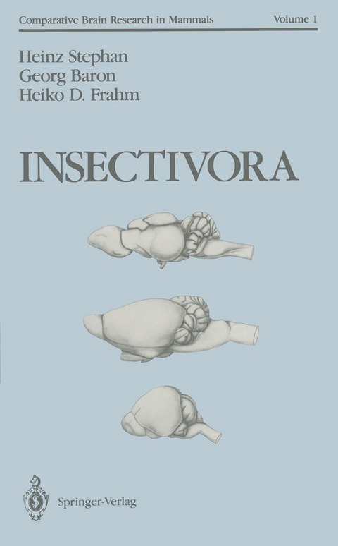 Insectivora - Heinz Stephan, Georg Baron, Heiko D. Frahm