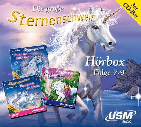 Die gro&szlig;e Sternenschweif H&ouml;rbox Folgen 7-9 (3 Audio CDs) - Linda Chapman