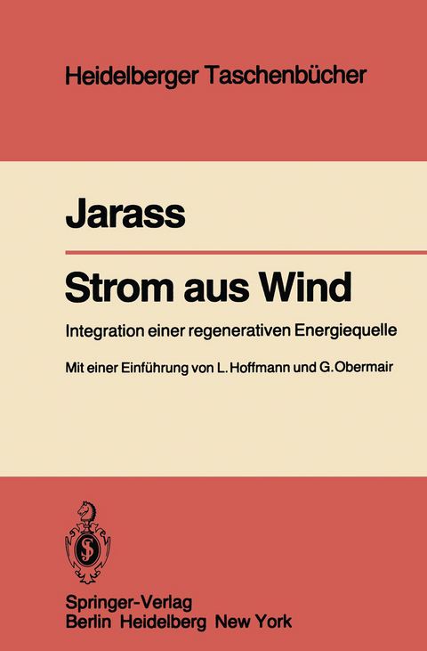 Strom aus Wind - L. Jarass