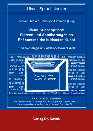 Wenn Kunst spricht: Skizzen und Annäherungen an Phänomene der bildenden Kunst