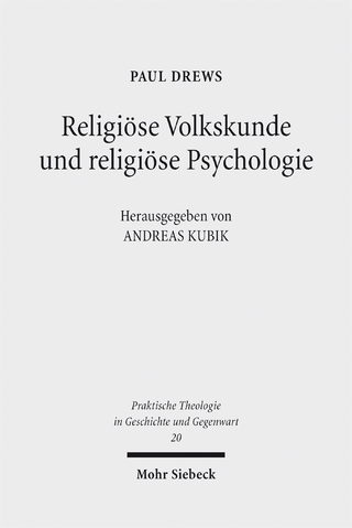 Religiöse Volkskunde und religiöse Psychologie