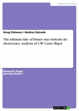 The ultimate fate of binary star systems.  An elementary analysis of CW Canis Major -  Greg Fishman,  Andres Salcedo