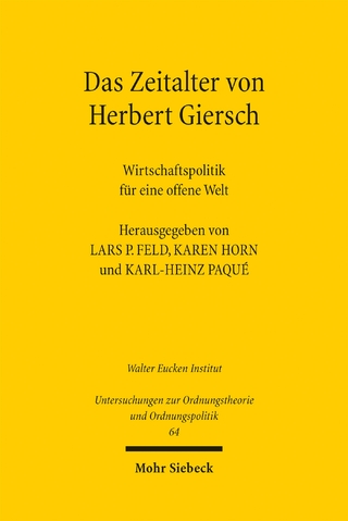 Das Zeitalter von Herbert Giersch