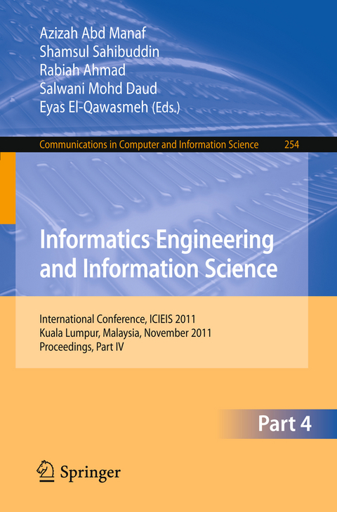 Informatics Engineering and Information Science, Part IV - 