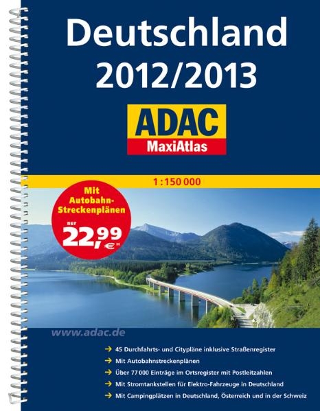 ADAC MaxiAtlas Deutschland 2012/2013