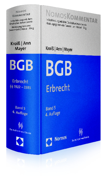 B&uuml;rgerliches Gesetzbuch: Erbrecht - 
