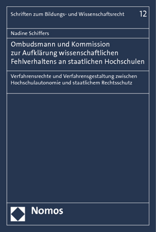 Ombudsmann und Kommission zur Aufklärung wissenschaftlichen Fehlverhaltens an staatlichen Hochschulen