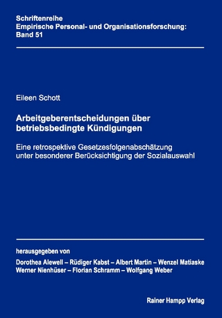 Arbeitgeberentscheidungen über betriebsbedingte Kündigungen