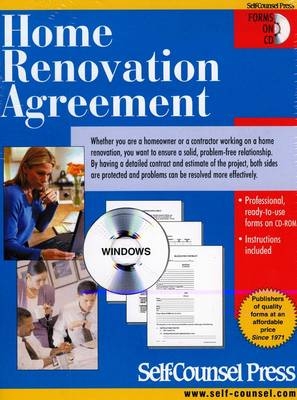 Home Renovation Agreement -  Self-Counsel Press