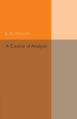 A Course of Analysis