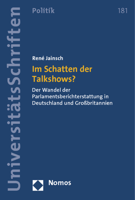 Im Schatten der Talkshows? - Ren&eacute; Jainsch