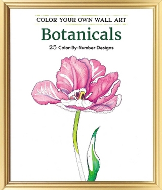 Color Your Own Wall Art Botanicals