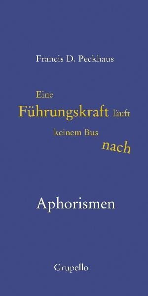Eine Führungskraft läuft keinem Bus nach