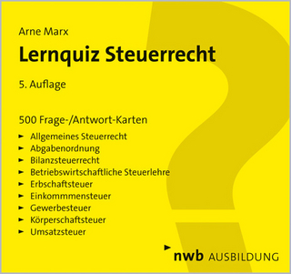 Lernquiz Steuerrecht