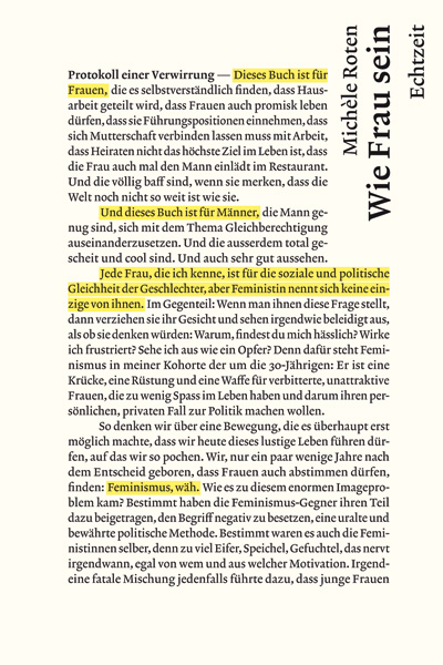 Wie Frau sein - Mich&egrave;le Roten