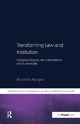 Transforming Law and Institution - Rhiannon Morgan