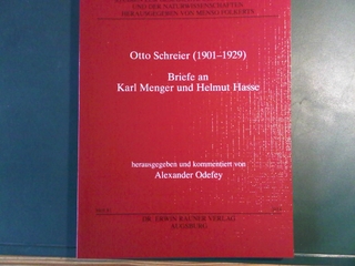 Otto Schreier (1901-1929)