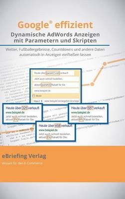 Dynamische AdWords-Anzeigen mit Parametern und Skripten - Thomas H&ouml;rner