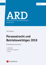 Personalrecht und Betriebswichtiges 2018 - Birgit Bleyer, Manfred Lindmayr, Bettina Sabara
