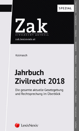 Jahrbuch Zivilrecht 2018 - Wolfgang Kolmasch