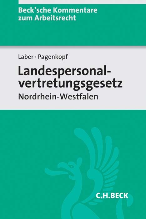Landespersonalvertretungsgesetz Nordrhein-Westfalen. LandespersonalvertretungsG NRW - 